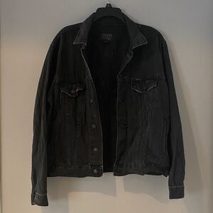 Polo by Ralph Lauren Black Denim Jacket - Men's